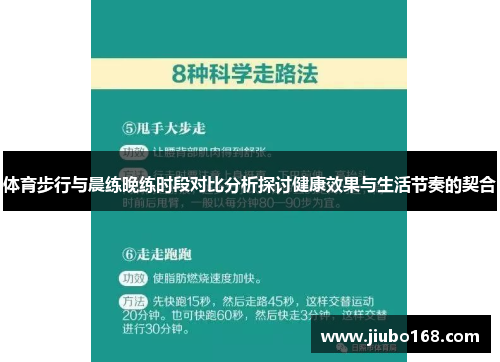 体育步行与晨练晚练时段对比分析探讨健康效果与生活节奏的契合